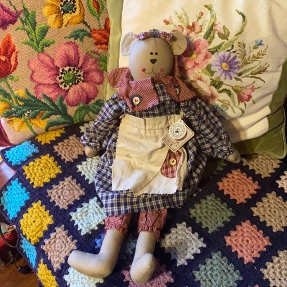 Boyd’s Bear Archive Collection Mary‎ Jane plush teddy bear Country Decor